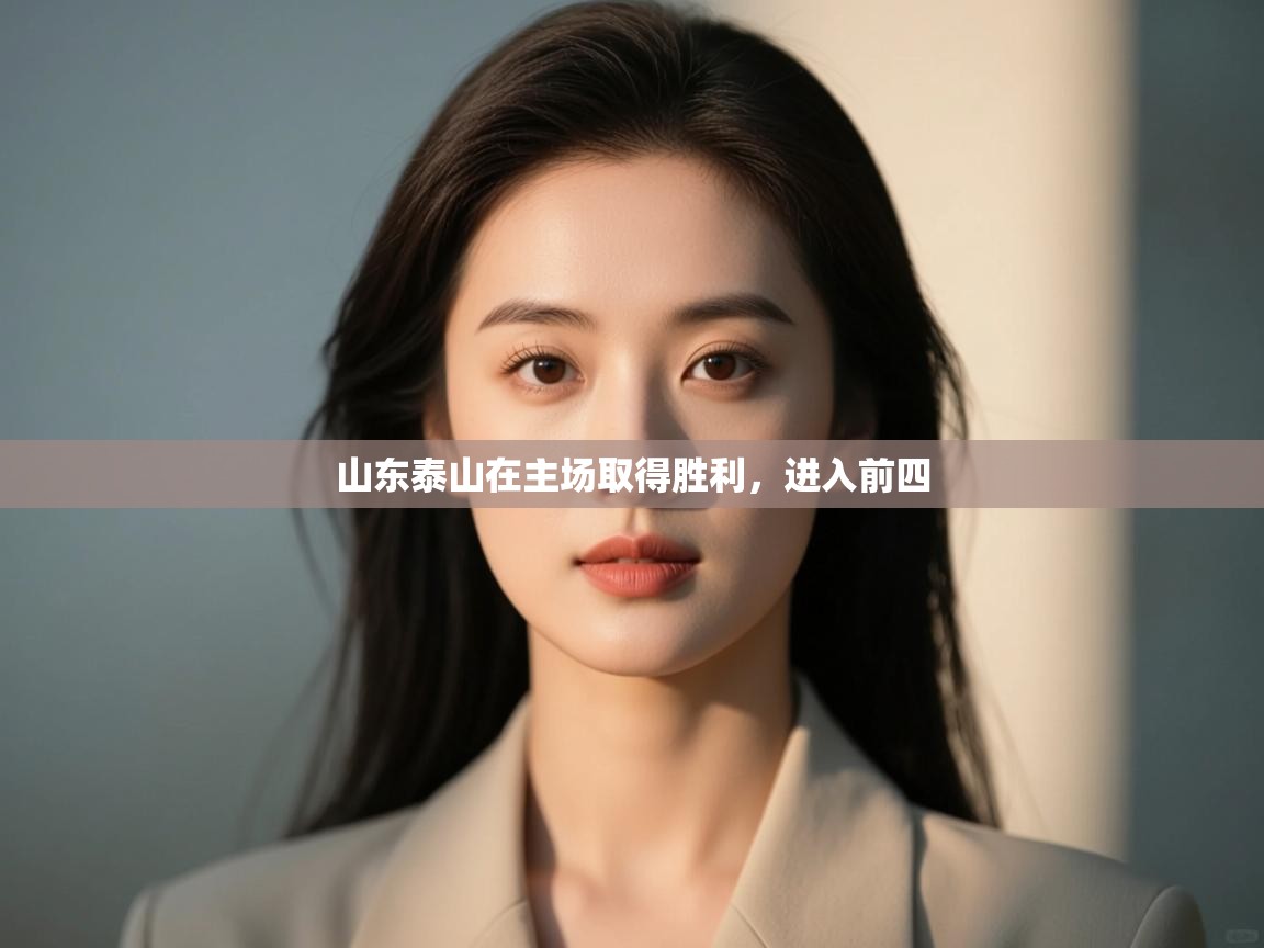 山东泰山在主场取得胜利,进入前四 第2张